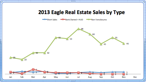 2013 Eagle RE Sales by Type